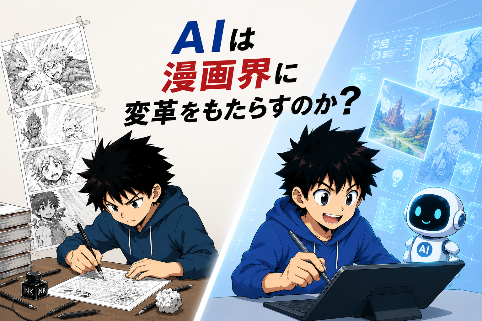 AIは漫画界に変革をもたらすのか⁉